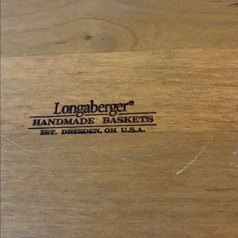 LONGABERGER “Holiday Hearth” Basket - Picture 5 of 6